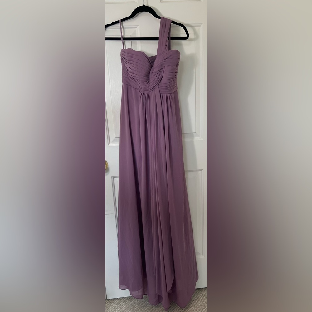 Elegant Purple Women's Dress